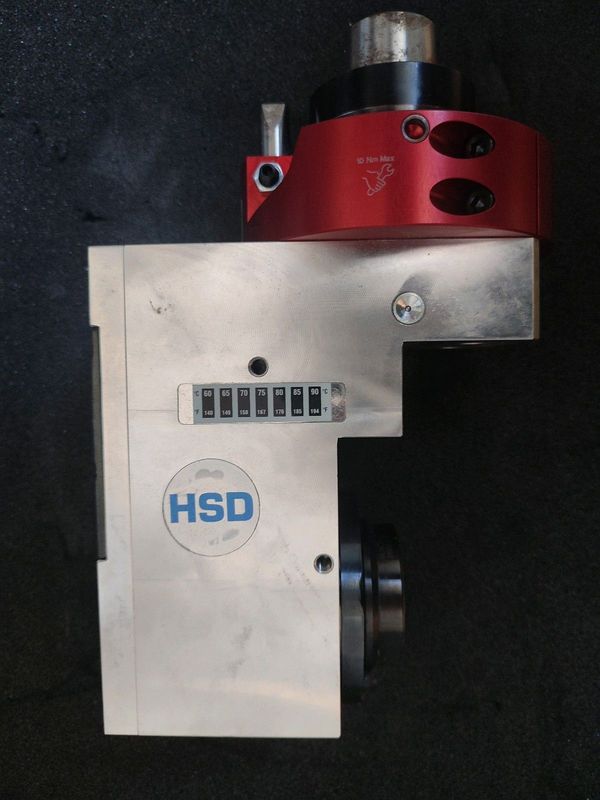 HSD Aggregate Dual Horizontal Spindle for HSK CNC machine