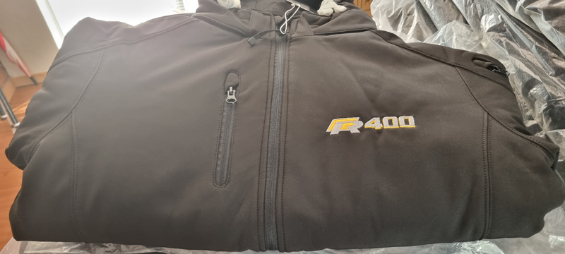 VW R400 LIMITED EDITION HOODED JACKET IN BLACK UNISEX