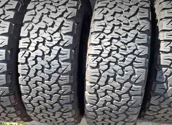 Used second hand tyres and new are available