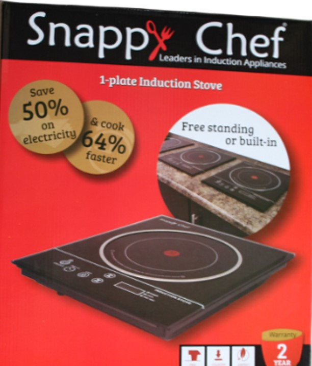 Brand New! Snappy Chef Single Induction Hob SCS002