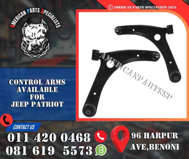 Jeep Patriot  Control Arms For Sale