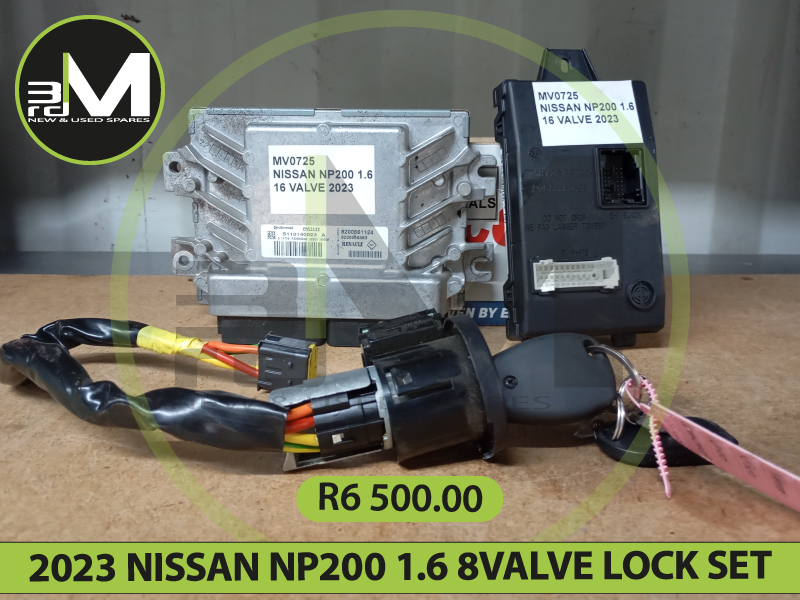2023 NISSAN NP200 1.6 8VALVE LOCK SET R6500 MV0725