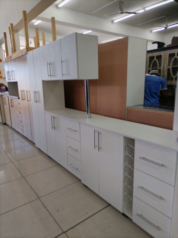 New melamine kitchen cupboard