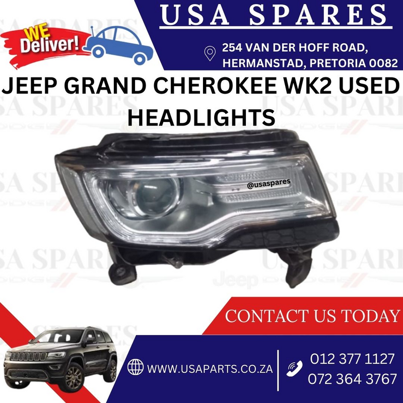 Jeep Grand Cherokee WK2 Second-Hand Headlights For Sale