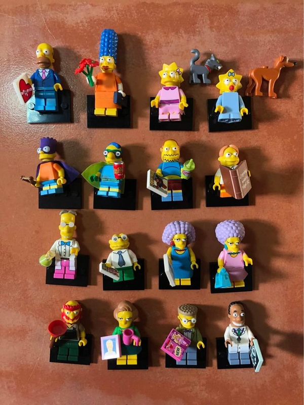 Lego Collectible Minifigures - The Simpsons Series 2 - Complete