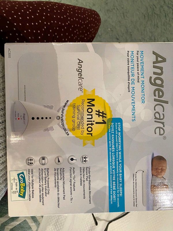 Angel baby care monitor for sale brand new never been used.