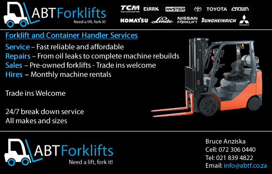 Forklift repairs and services