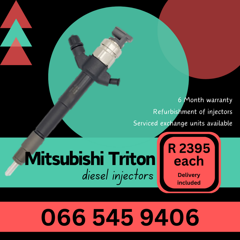 Mitsubishi Triton diesel injectors for sale on exchange