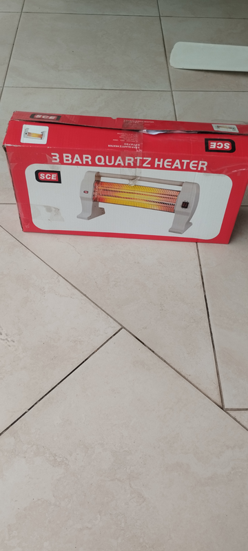 3-Bar Quartz Heater
