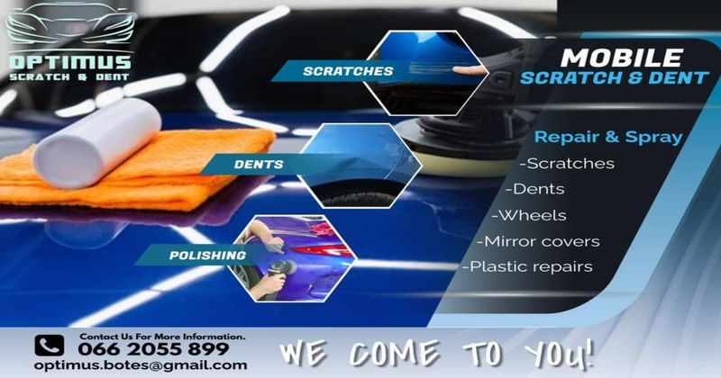 Mobile Scratch and Dent spray painting