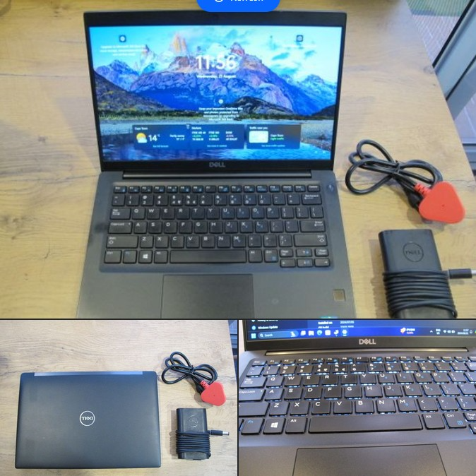 Dell Latitude 7390 13inch i7-8650U – 16 GB – 512 SSD LIKE NEW