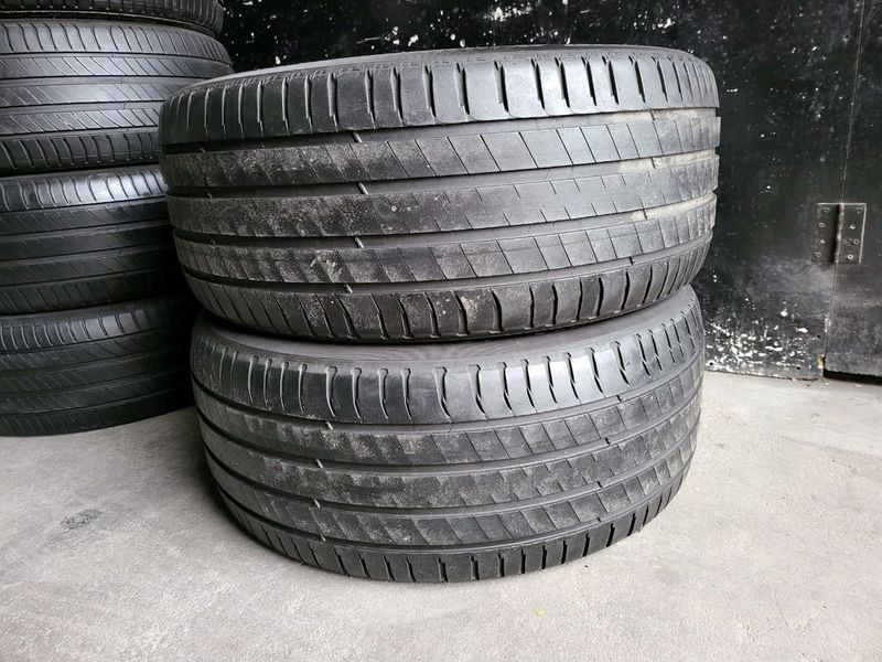 2 x Michelin Latitude sport3 tires for sale 275/45/20