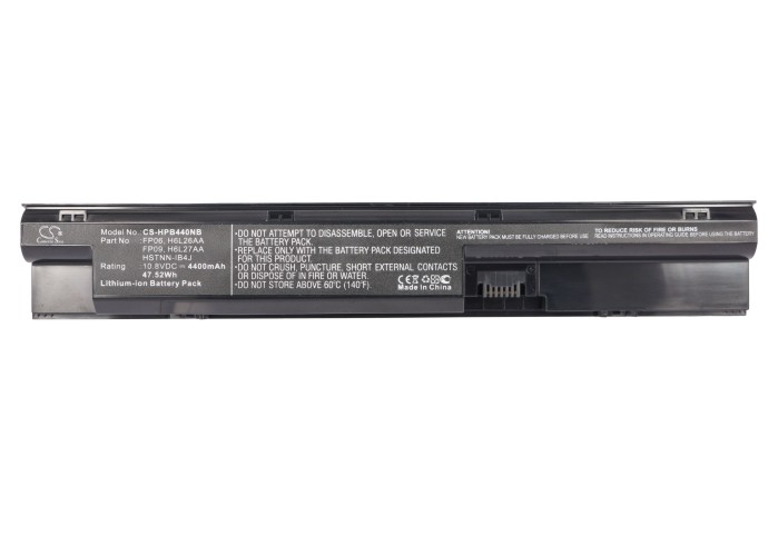 Notebook, Laptop Battery CS-HPB440NB for HP ProBook 440 etc.