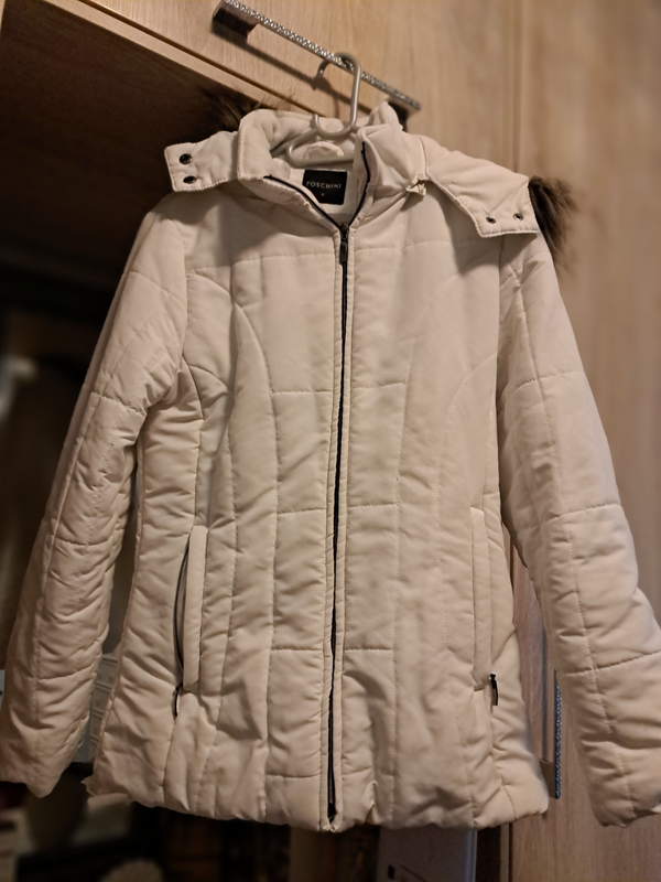 White winter jacket