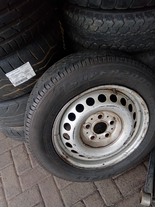 VW Transporter rim and tyre