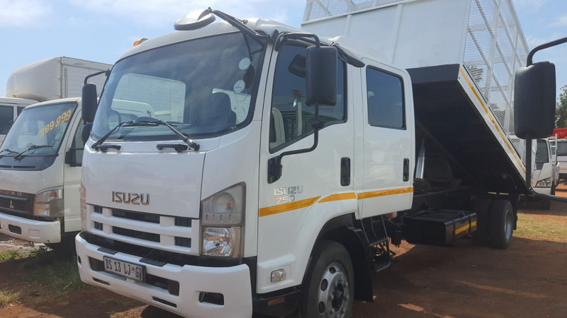 2015 ISUZU FSR750 CREW CAB TIPPER TRUCK FOR SALE (T89)