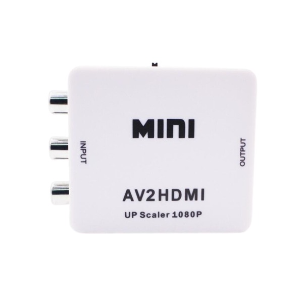 1080P Mini AV to HDMI Converter Adapter.