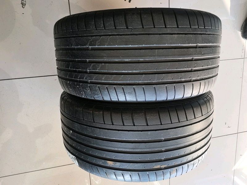 225/40 R19 used tyres and more.call/whatsapp Enzo 0783455713