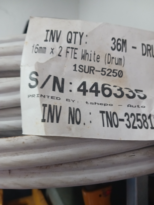 Electric Cable 16mm 2 FTE