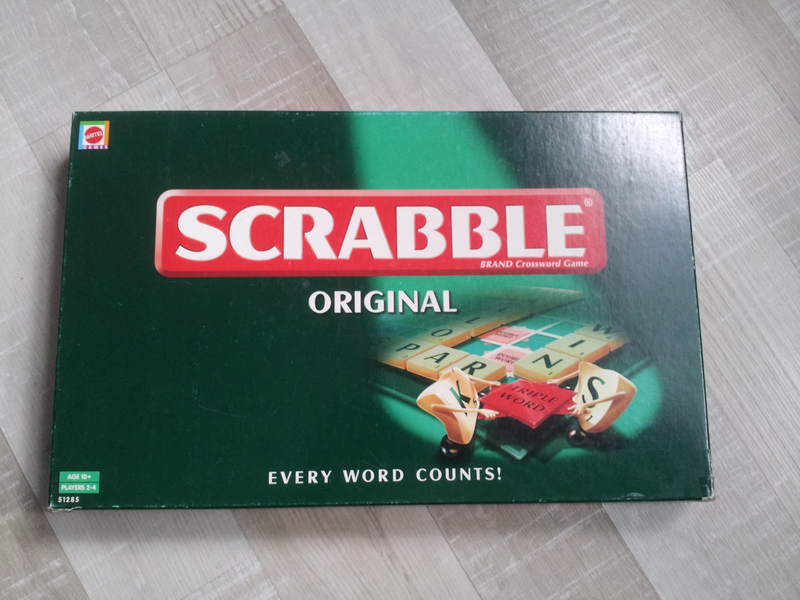 Scrabble board game on sale