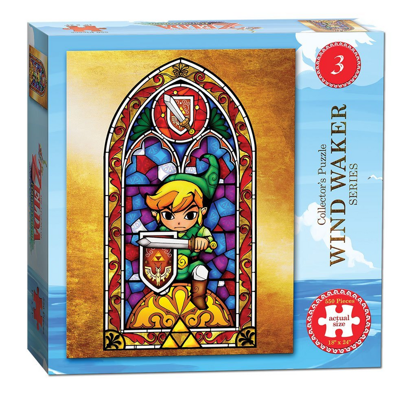 Legend of Zelda, The: The Wind Waker HD - Collector&#39;s Series 3 - 550 Piece Jigsaw Puzzle (new)