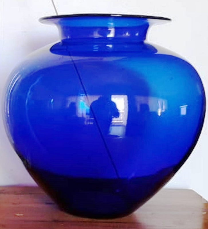 Bloomsbury Vintage Cobalt Blue Vase