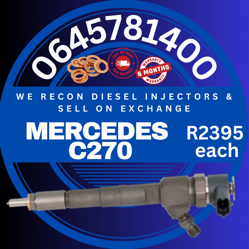 Mercedes C270 Diesel Injectors for sale