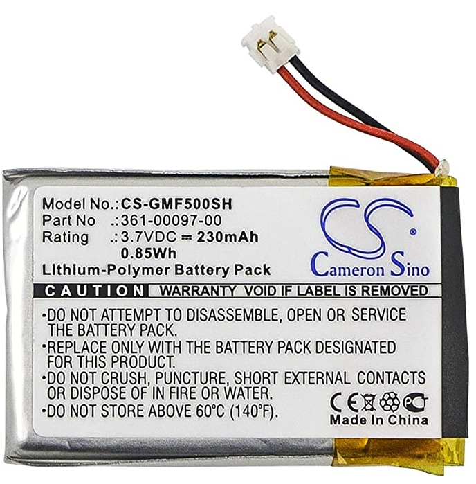 Smartwatch Battery CS-GMF500SH for Garmin Fenix 5 Approach S60 Forerunner 935 etc.