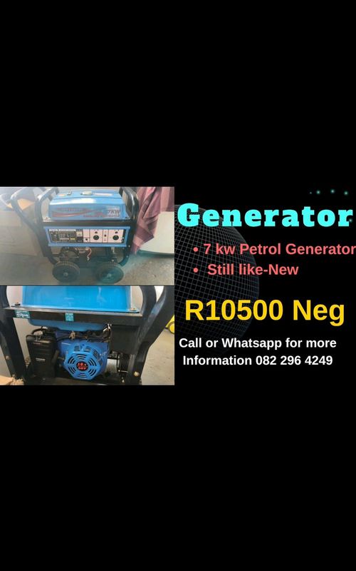 Bargain Buy!!  Generator