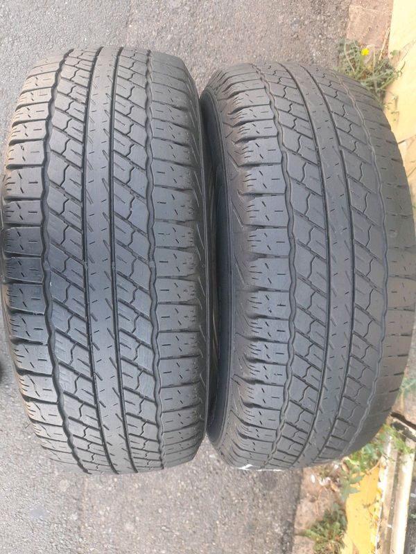 Fairly used Tyres 255/70/R15 GOODYEAR WRANGLER IS AVAILABLE NOW IN STOCK ZUMA 061_706_1663