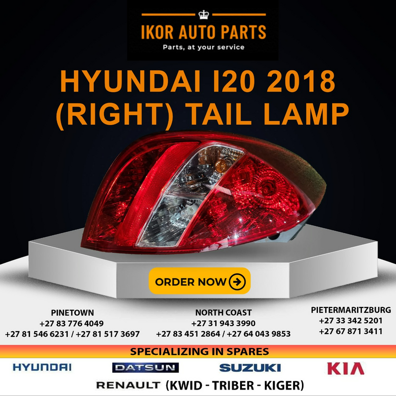 HYUNDAI i20 2018 RIGHT TAIL LAMP