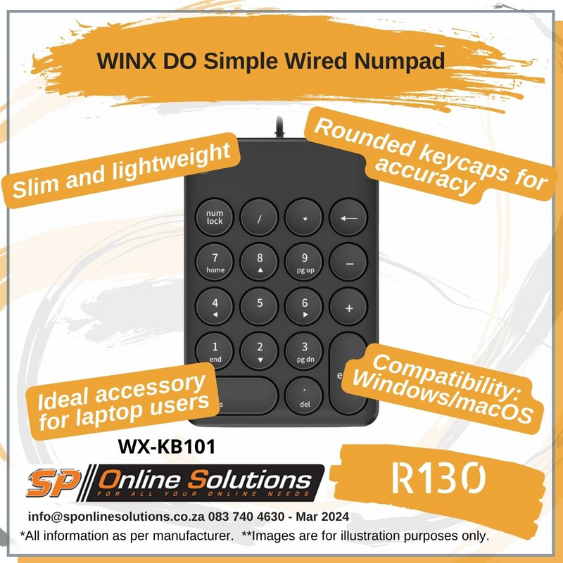 WINX DO Simple Wired Numpad