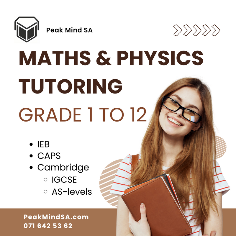 Maths and Physics Tutoring