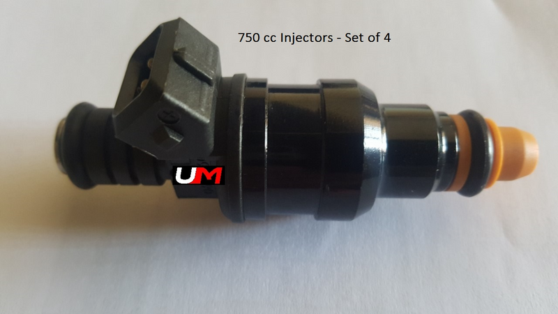 550CC Fuel Injector Set of 4 Injectors - Multi-Hole High Flow Rate for High Performance Application