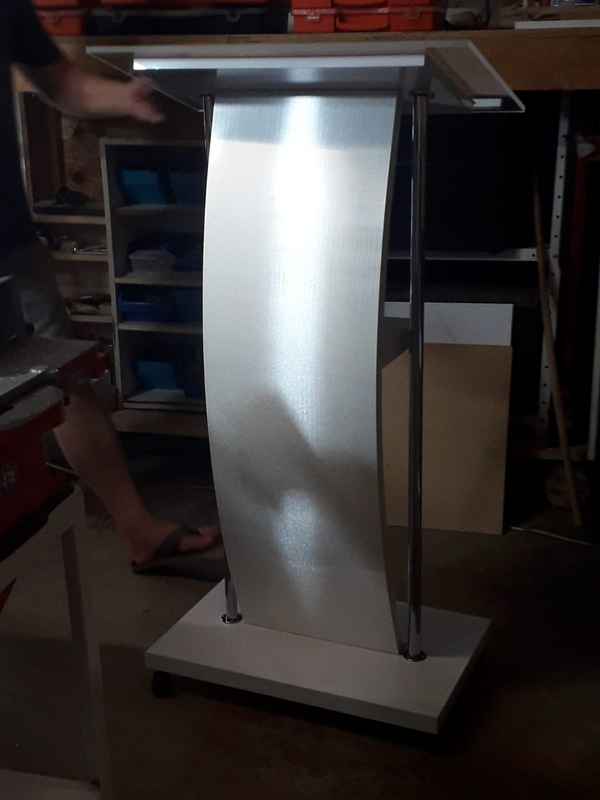 Pulpits and Lecterns T/A SmartWoodDesign - 10mm Perspex Pulpit.