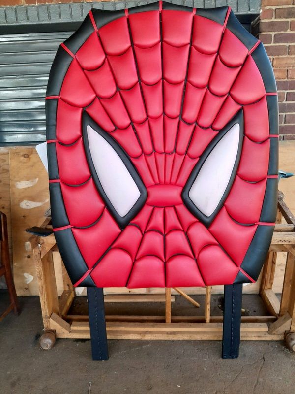 3D Spiderman headboard