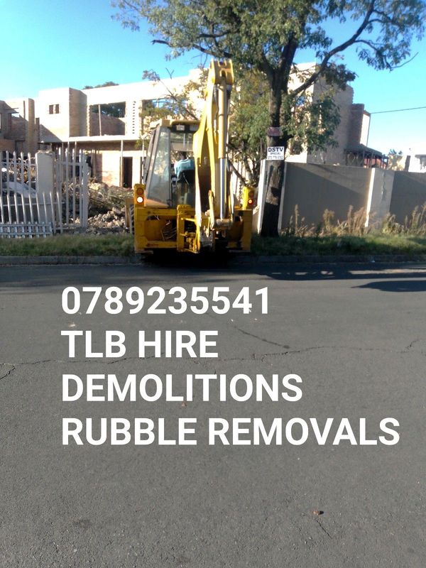 YOU HAVE RUBBLE TO BE REMOVED?