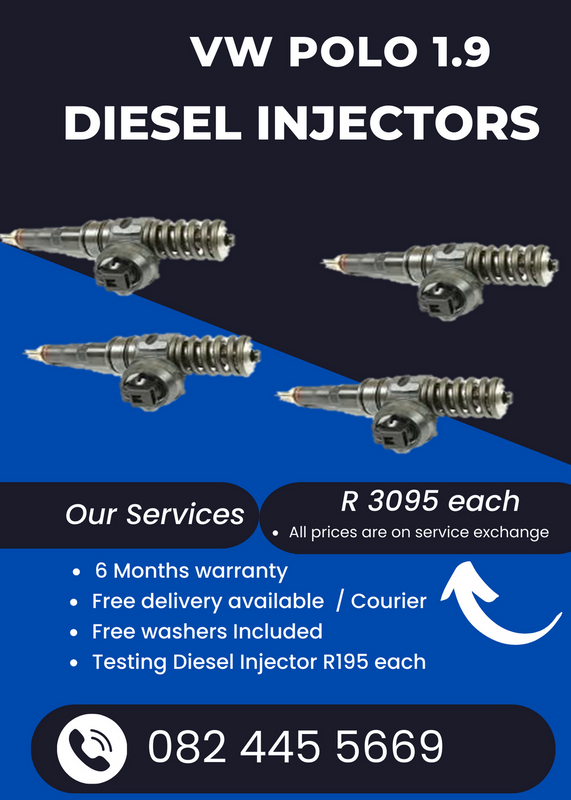 VW Polo 1.9 Diesel Injectors for sale