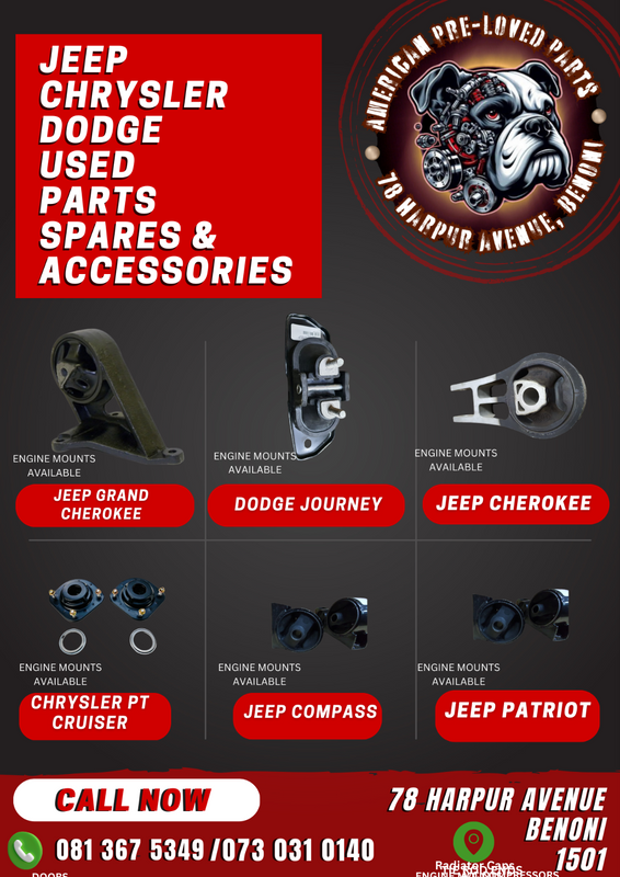 Jeep, Chrysler &amp; Dodge Engine Mounts For Sale