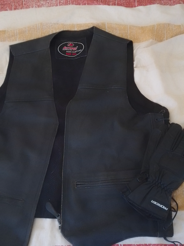 Genuine Leather motorcycle / biker vest