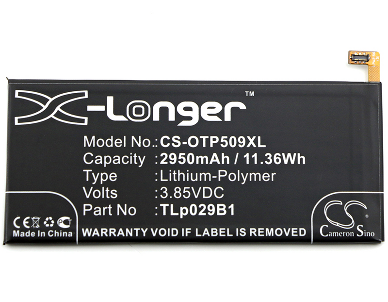 Mobile, SmartPhone Battery CS-OTP509XL for Alcatel One Touch Pop 4S LTE etc.