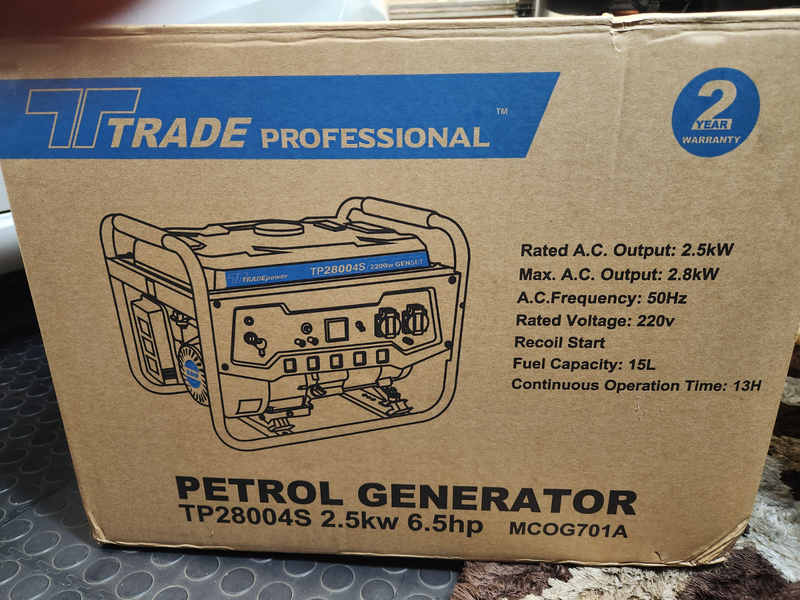 2.5 kw generator for sale brand new