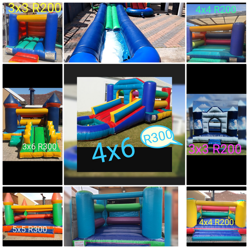 Jumping castles R200-R300 for hire