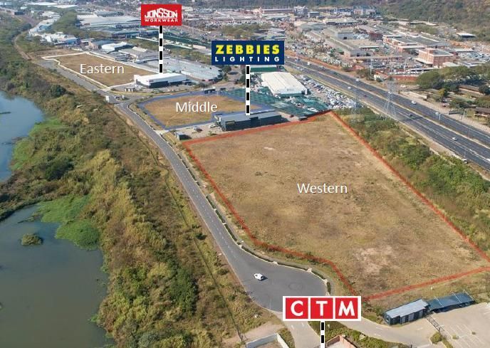 15 500sqm Land for Development to let in Umgeni, Durban