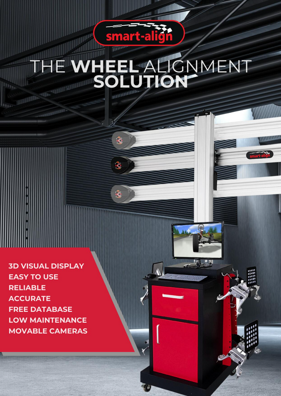 Smart-Align 3D wheel aligner systems, easy maintenance &amp; user friendly interface