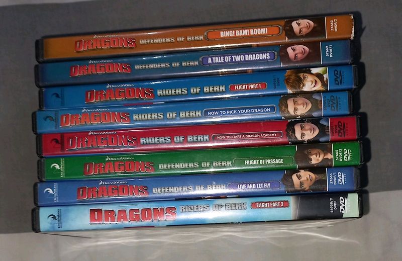 Dreamworks Dragons Complete Series DVD Set (How To Train Your Dragon)