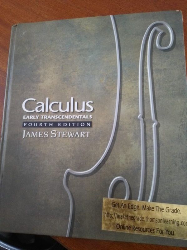 Calculus maths textbook