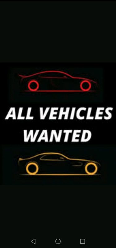 Wanted. Vehicles running or not
