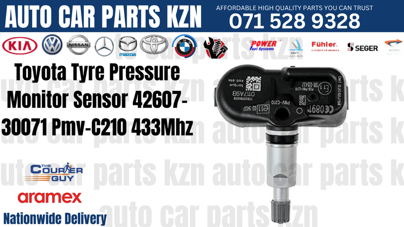Toyota Tyre Pressure Monitor Sensor 42607-30071 Pmv-C210 433Mhz
