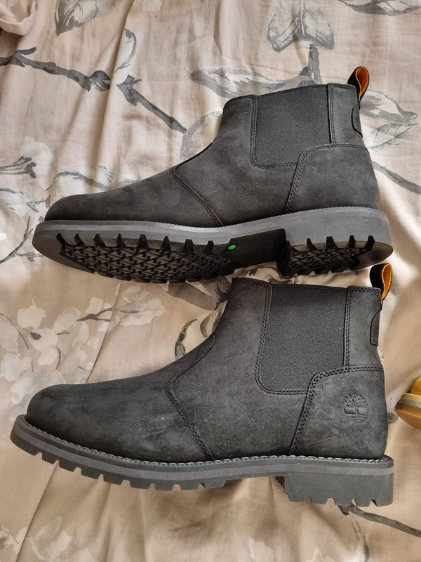 REDUCED - Brand New_Timberland Black Leather boot size 9